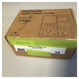 2 Digital Timer Outlet