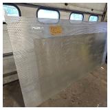 Sheet of metal apear to be Aluminum