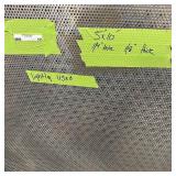 Sheet of metal apear to be Aluminum