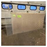 Sheet of metal apear to be Aluminum