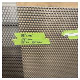 Sheet of metal apear to be Aluminum