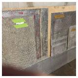 Sheets of metal apear to be Aluminum