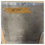 Sheets of metal apear to be Aluminum