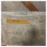 Sheets of metal apear to be Aluminum