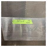 Sheets of metal apear to be Aluminum