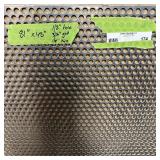 Sheet of metal apear to be Aluminum