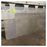 Sheet of metal apear to be Aluminum