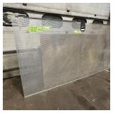 Sheet of metal apear to be Aluminum