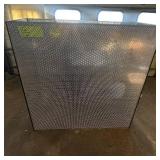 Sheets of metal apear to be Aluminum