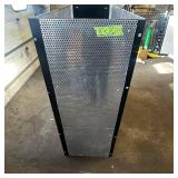 Sheets of metal apear to be Aluminum