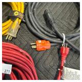 Assorted Extension cords