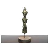 Excellent Antique Yoruba Ogboni Brass/Bronze Figure