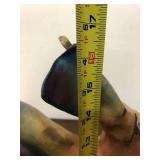 Wonderful Large Raku Pottery Sculpture of a Dancer