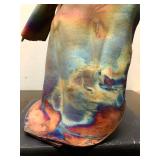 Wonderful Large Raku Pottery Sculpture of a Dancer