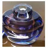 Large & Fabulous Signed Vintage Murano Pino Signoretti Glass Bottle #1