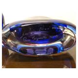 Large & Fabulous Signed Vintage Murano Pino Signoretti Glass Bottle #1