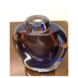 Large & Fabulous Signed Vintage Murano Pino Signoretti Glass Bottle #2