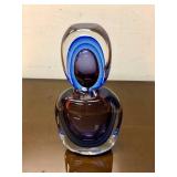 Large & Fabulous Signed Vintage Murano Pino Signoretti Glass Bottle #2