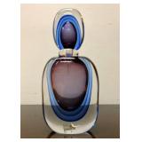 Large & Fabulous Signed Vintage Murano Pino Signoretti Glass Bottle #2