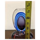 Large & Fabulous Signed Vintage Murano Pino Signoretti Glass Bottle #2