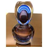 Large & Fabulous Signed Vintage Murano Pino Signoretti Glass Bottle #2