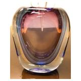 Large & Fabulous Signed Vintage Murano Pino Signoretti Glass Bottle #2