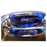 Large & Fabulous Signed Vintage Murano Pino Signoretti Glass Bottle #2