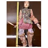 Old Vintage Hand Carved Wooden India Marionette Puppet