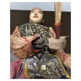 Old Vintage Hand Carved Wooden India Marionette Puppet