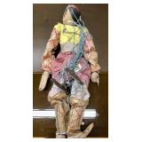 Old Vintage Hand Carved Wooden India Marionette Puppet