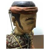 Old Vintage Hand Carved Wooden India Marionette Puppet