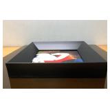 Framed Signed Enameled Cubist Style Artwork