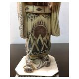 Large Vintage Hand Carved Chinese Bone Figure #1