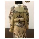 Large Vintage Hand Carved Chinese Bone Figure #1