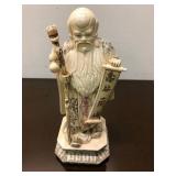 Large Vintage Hand Carved Chinese Bone Figure #3