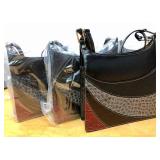 Lot of 6 Brand New Henderson Leather Handbags/Purses