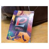 Lot of 6 Brand New Piel Leather Handbags/Purses