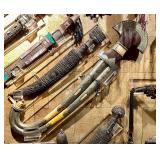 Early Antique Moroccan Jambiya Sword w/Sheath