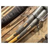 Early Antique Moroccan Jambiya Sword w/Sheath