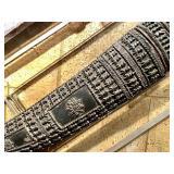 Early Antique Silver Mounted Khanjar Dagger w/Sheath - Eastern Turkey / Kurdish