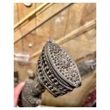 Early Antique Silver Mounted Khanjar Dagger w/Sheath - Eastern Turkey / Kurdish