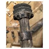 Early Antique Silver Mounted Khanjar Dagger w/Sheath - Eastern Turkey / Kurdish