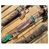 Large Old Ornate Tuareg Berber Dagger w/Sheath