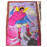 Early Antique Ethiopian Ge-ez Script Book - Appears to be a Bible