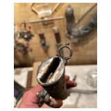 Early Ornate Antique Sino-Tibetan Silver Mounted Dagger w/Sheath