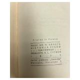 Complete 6-Volume Set "Historia Zydow" - History of the Jews - Heinrich Graetz 1930 w/Original Box