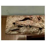 Outstanding Old Papua New Guinea Large Carved Story Board