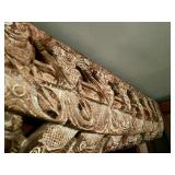 Outstanding Old Papua New Guinea Large Carved Story Board