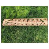 Outstanding Old Papua New Guinea Large Carved Story Board