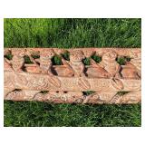 Outstanding Old Papua New Guinea Large Carved Story Board